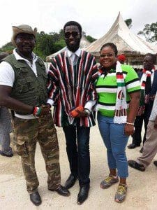 Abigail Elorm Yaa Akwambea Mensah and friends
