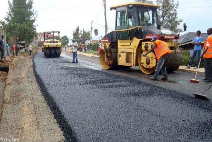 Road construction Road construction