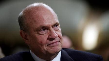 Fred Thompson, a former US senator from Tennessee and Hollywood actor Fred Thompson, a former US senator from Tennessee and Hollywood actor