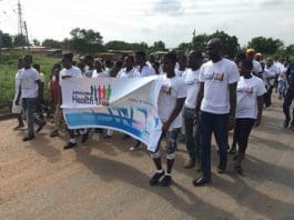 Appolonia walks together for Good Health