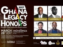 Ghana Legacy Honors