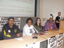 Abayomi Azikiwe on WSU panel discussing fighting capitalism around the world