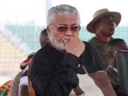 Former President Jerry John Rawlings