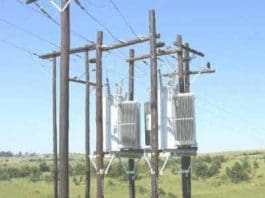electricity poles