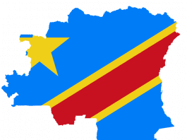 Flag map of Greater Congo_Democratic_Republic of the Congo