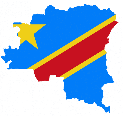 Flag map of Greater Congo_Democratic_Republic of the Congo