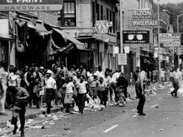 Detroit Rebellion July 1967 on 12th Street where the masses to control