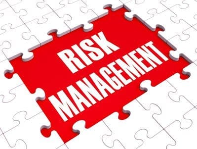 Risk Management Shows Identifying, Evaluating And Treating Risks Managing risk