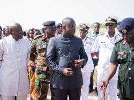 Dominic Nitiwul at Military Cemetery