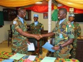 UNMISS Ghanbatt 6 Takes Over Command In South Sudan