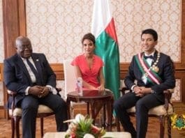 President Andry Nirina Rajoelina and President Nana Addo Dankwa Akufo-Addo