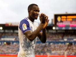 Ghana striker Raphael Dwamena