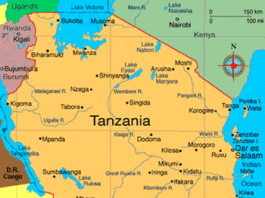 Tanzania map