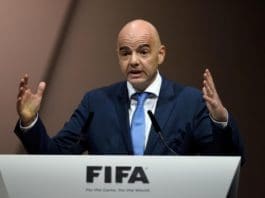 FIFA president Gianni Infantino