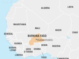 Burkina Faso Map