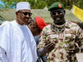 Buratai With Buhari