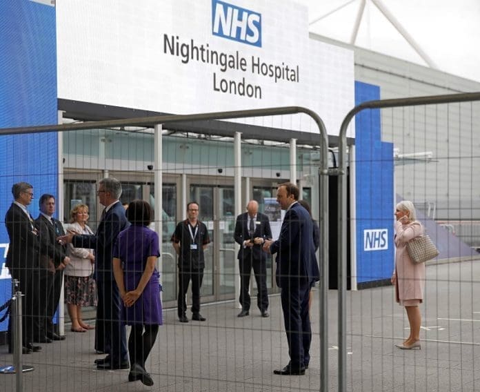 [AFP]BRITAIN-HEALTH VIRUS HOSPITAL