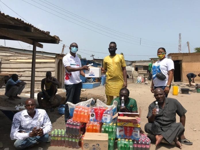 Bright Addae & Afro-Arab Group Capo Donates