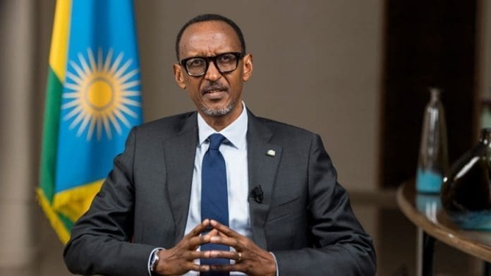 Rwandan President Paul Kagame