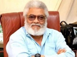 Former President Jerry John Rawlings
