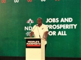 Former President Mahama