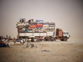Over 26,000 migrants have been rescued in the desert since 2017 through IOM’s humanitarian search and rescue operations in Niger. Photo: IOM/Monica Chiriac