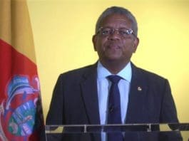 Seychelles President Wavel Ramkalawan