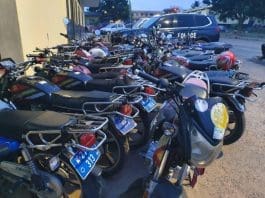 motorbikes arrest