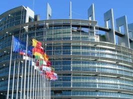 The European Parliament building in Strasbourg, France. (Shutterstock)