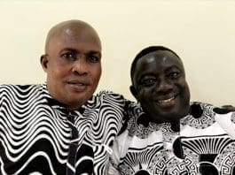 Mr. Poku Frimpong (Reg. Sec and Mr.Robert Aryertey National Organiser