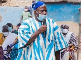 Mr Zakaria Yidana addressing the gathering