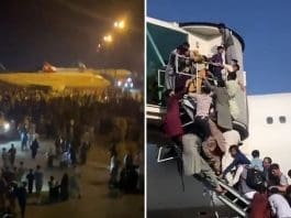 Chaos in Kabul Airport