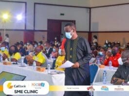 Mr Darko-Mensah addressing participants