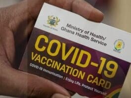 COVID-19 vaccination card