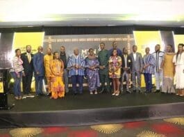 A Group Picture Of The Mtn Ceo With Jury And The Award Winners After The Event
