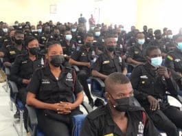 Ghana Police Officers