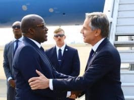 Félix Tshisekedi Meets US Secretary Of State