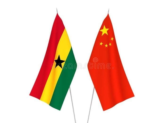 National Fabric Flags China Ghana Isolated White Background D Rendering Illustration China Ghana Flags National Fabric Flags China Ghana Isolated White Background D Rendering Illustration China Ghana Flags