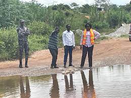 Rains Cut Off Sunyani Techiman Highway