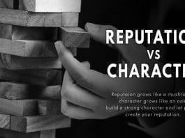 Reputation versus Character