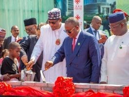 President Of The Federal Republic Of Nigeria H E Muhammadu Buhari The Chair Of The Authority And President Of The Republic Of Guine Bissau