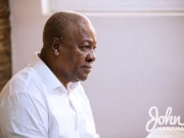 Former President John Dramani Mahama