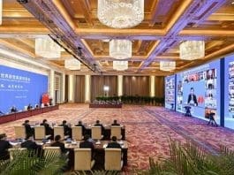 Xi Jinping, general secretary of the Communist Party of China (CPC) Central Committee and Chinese president, attends the CPC in Dialogue with World Political Parties High-Level Meeting via video link and delivers a keynote address in Beijing, capital of China, March 15, 2023. [Photo/Xinhua]