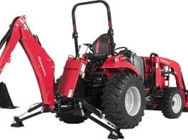 Tractor And Backhoe Loader