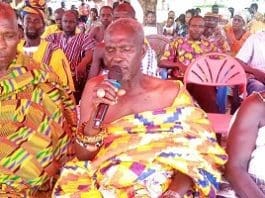 Nana Atiemo Oboobi Ababio, the Chief of Mankran,