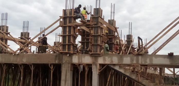 Construction works on new Fire Service Training School