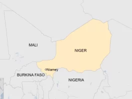 Niger Regional Map