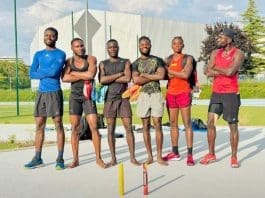 Ghana Team To The World Athletics Championships