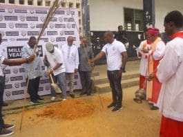 Sod cutting ceremony