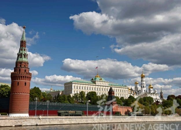 Russian Yars intercontinental ballistic missile systems and other armoured vehicles drive past the Kremlin wall after a military parade on Victory Day, which marks the 78th anniversary of the victory over Nazi Germany in World War Two, in Moscow, Russia May 9, 2023. REUTERS/Maxim Shemetov Russian Yars intercontinental ballistic missile systems and other armoured vehicles drive past the Kremlin wall after a military parade on Victory Day, which marks the 78th anniversary of the victory over Nazi Germany in World War Two, in Moscow, Russia May 9, 2023. REUTERS/Maxim Shemetov